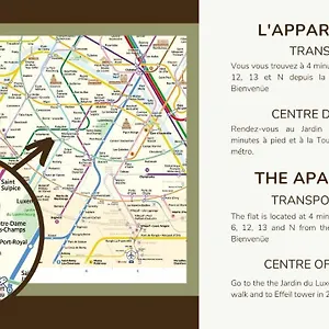 Prox.gare Montparnasse-galeries Lafayette! 4pers. Apartment Paris